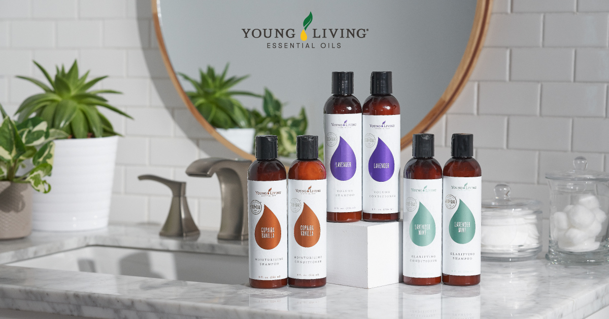 Young Living Essential Oils Shampoo and Conditioners
