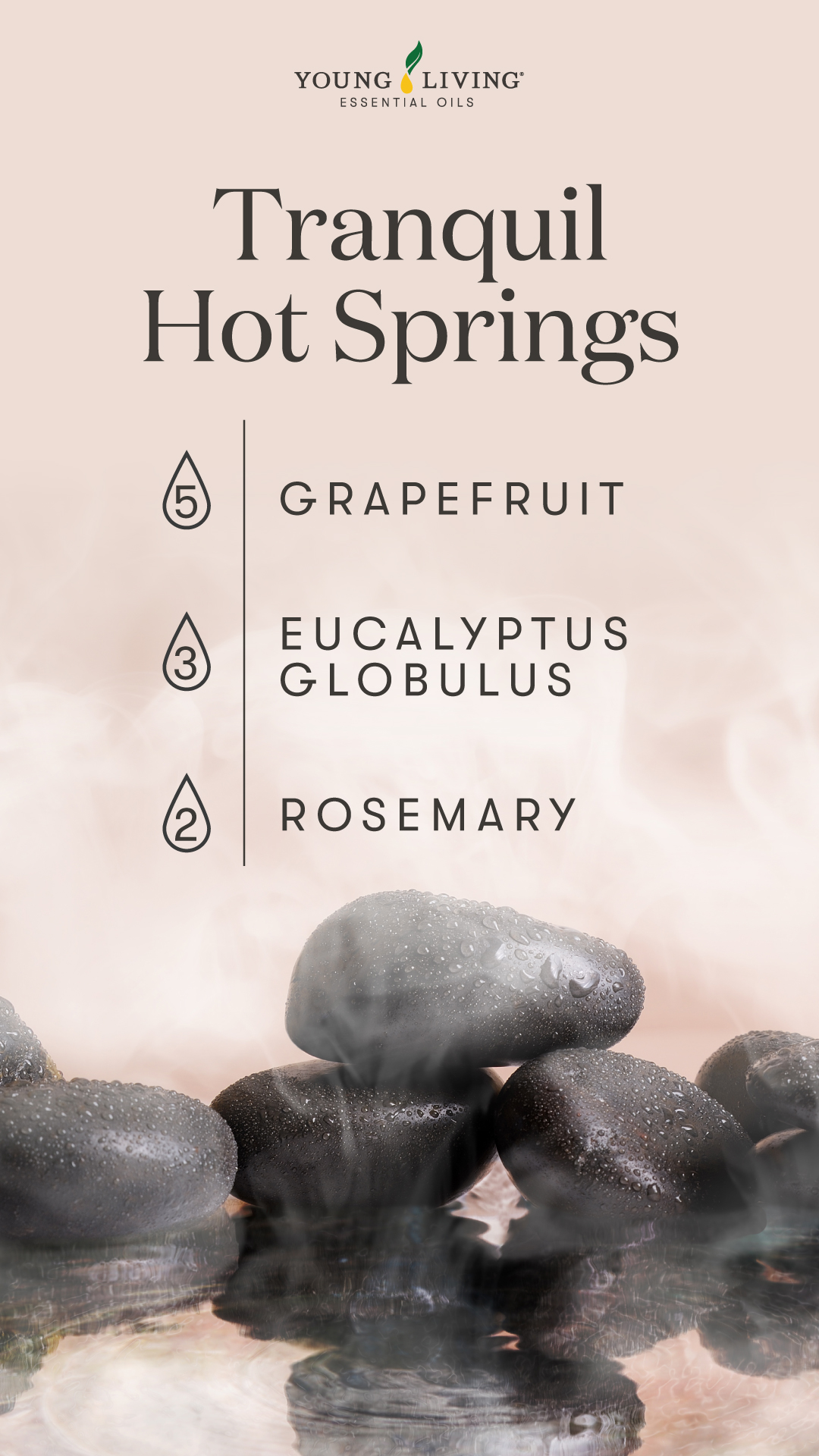 Tranquil Hot Springs diffuser blend - Young Living Lavender Life Blog 