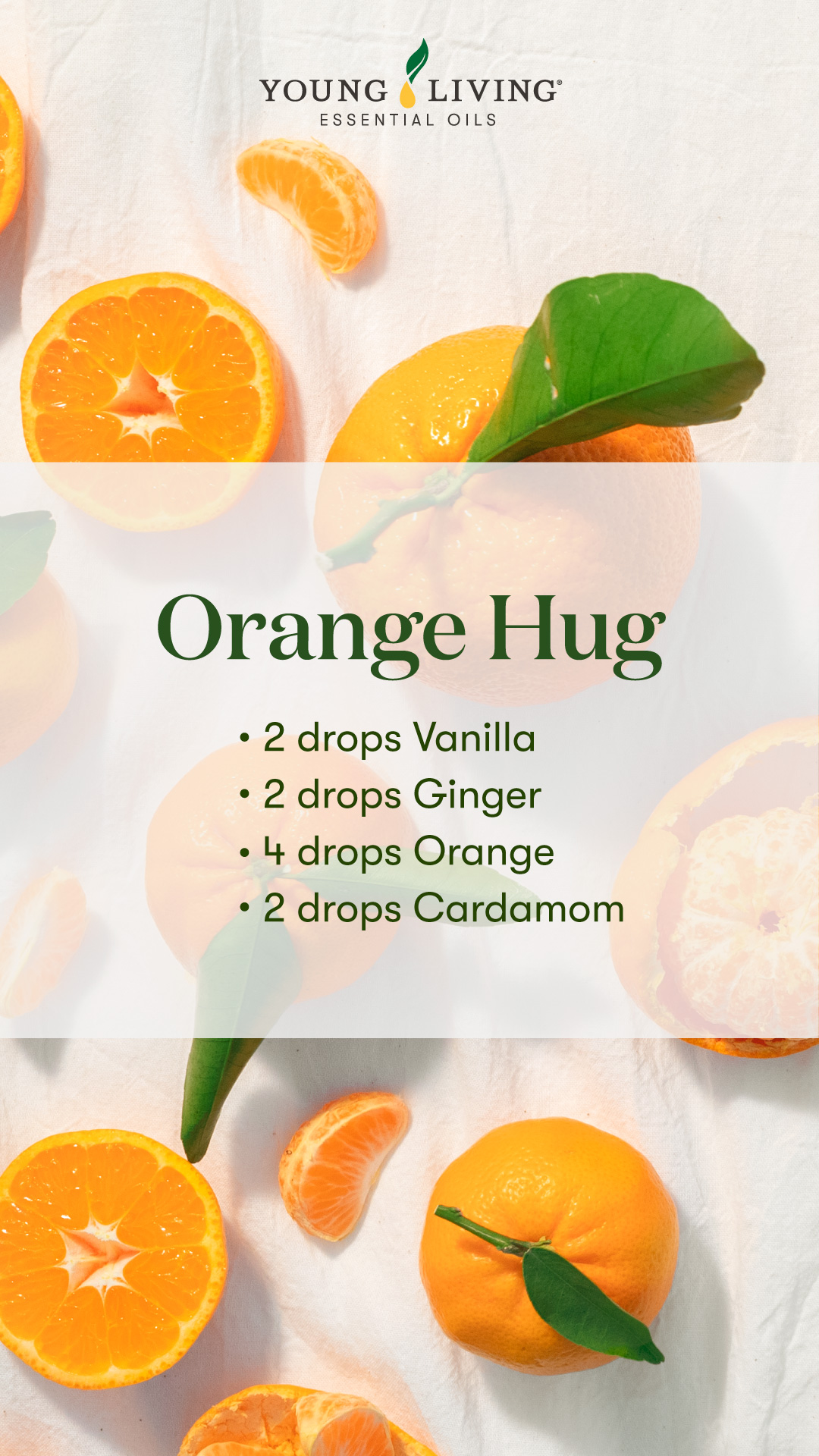 Orange Hug diffuser blend 