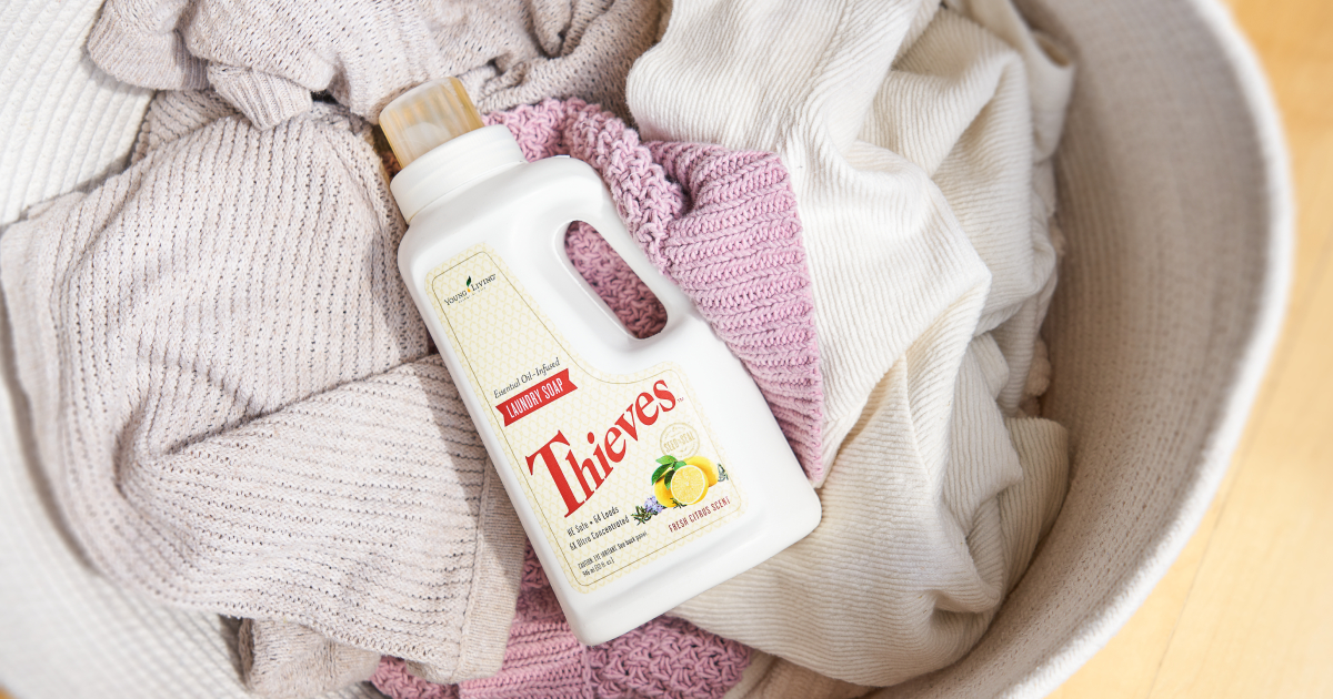 Young Living Thieves Laundry soap