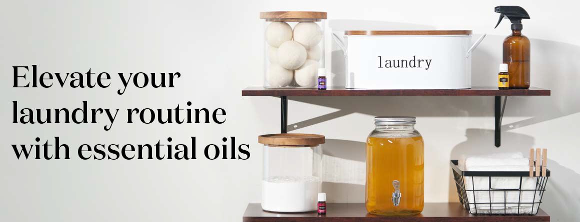 Elevate your laundry routine with Young Living essential oils