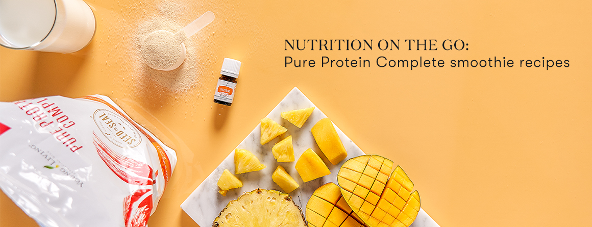 Nutrition on the go: Pure Protein Complete smoothie recipes - Young Living Lavender Life Blog