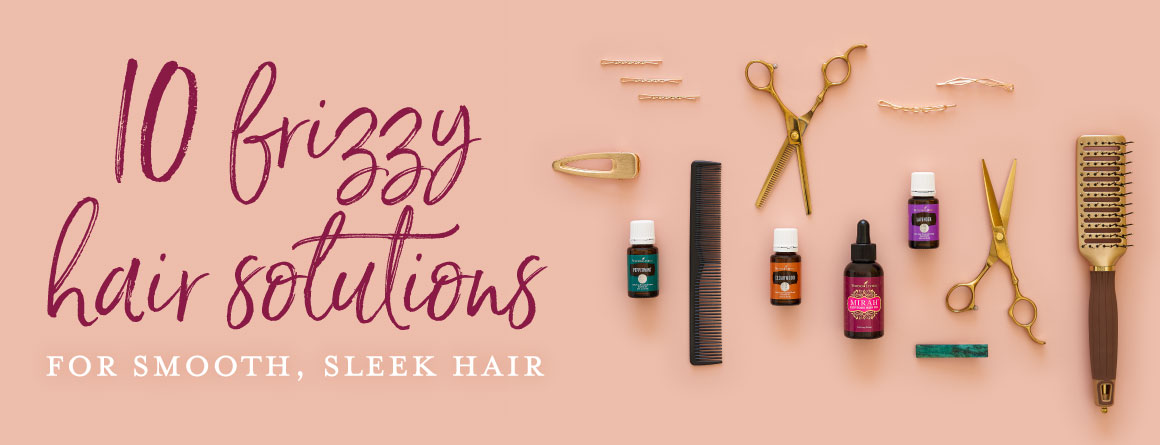 Frizzy hair solutions for smooth and sleek hair