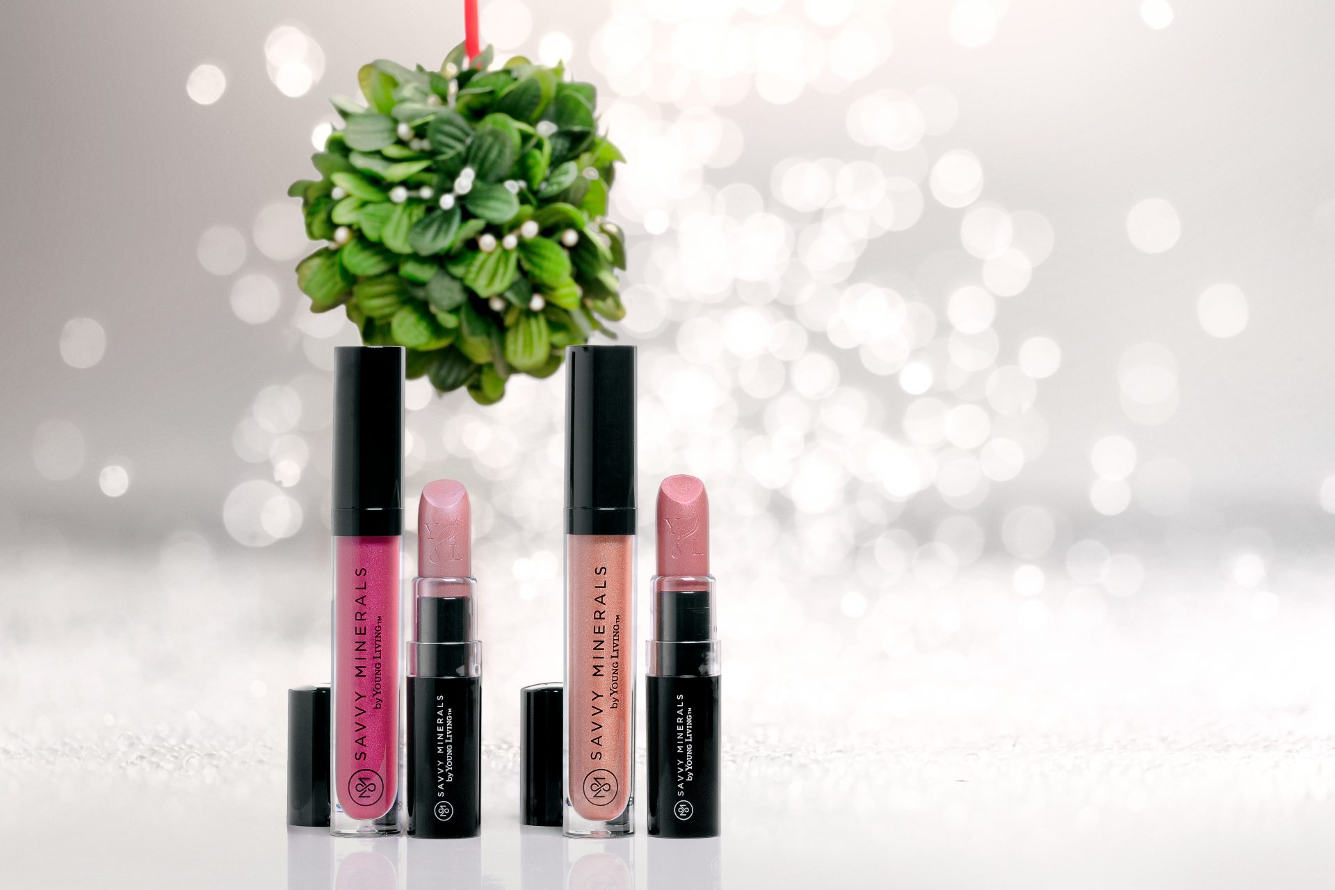 Young Living Savvy Minerals Lipstick under the mistletoe