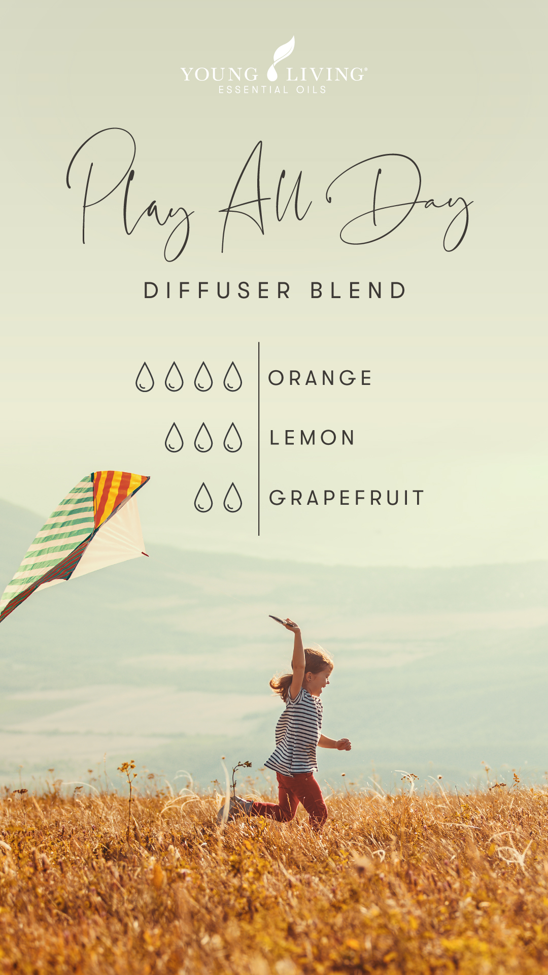 Play All Day diffuser blend - Young Living Essential Oils