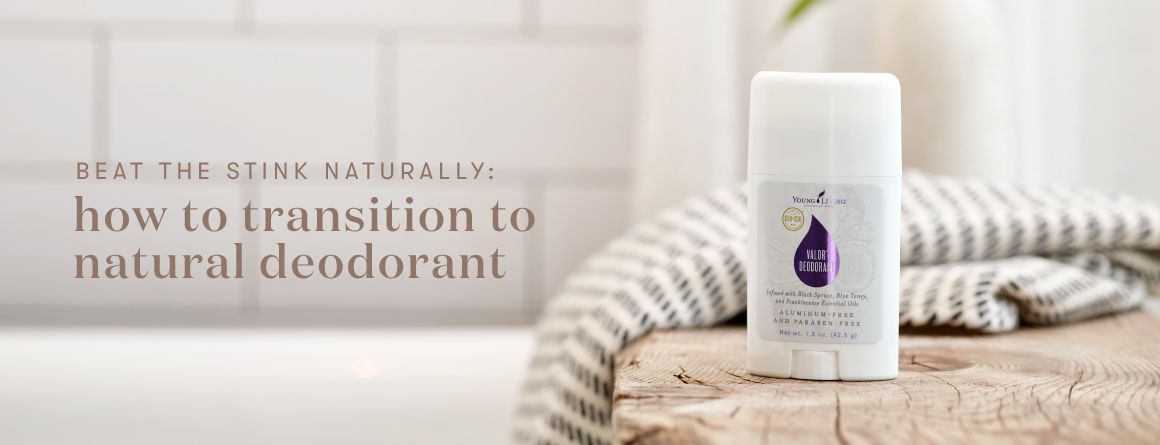 Beat the Stink Naturally: how to transition to natural deodorant