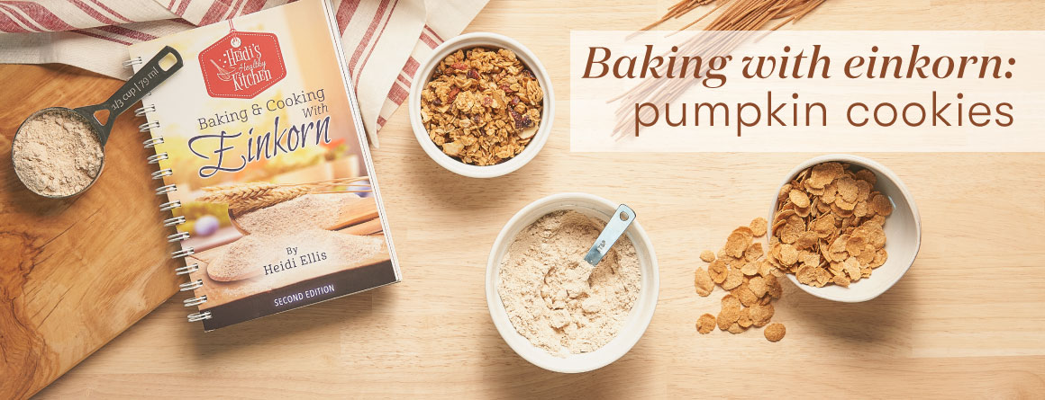 Baking with einkorn: pumpkin cookies - Young Living Lavender Life Blog