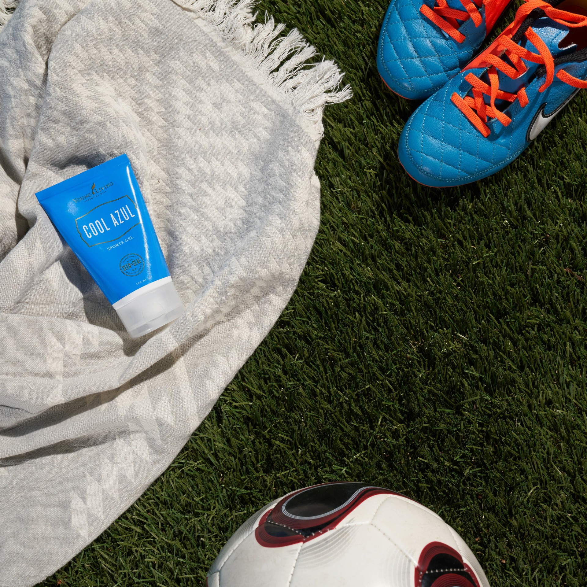 Cool azul sports gel and gear