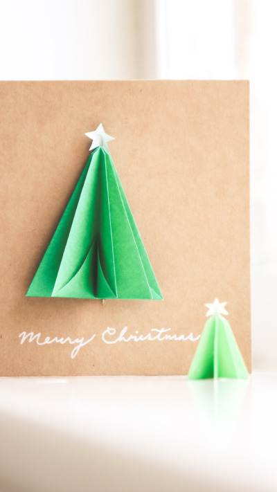 diy merry christmas card